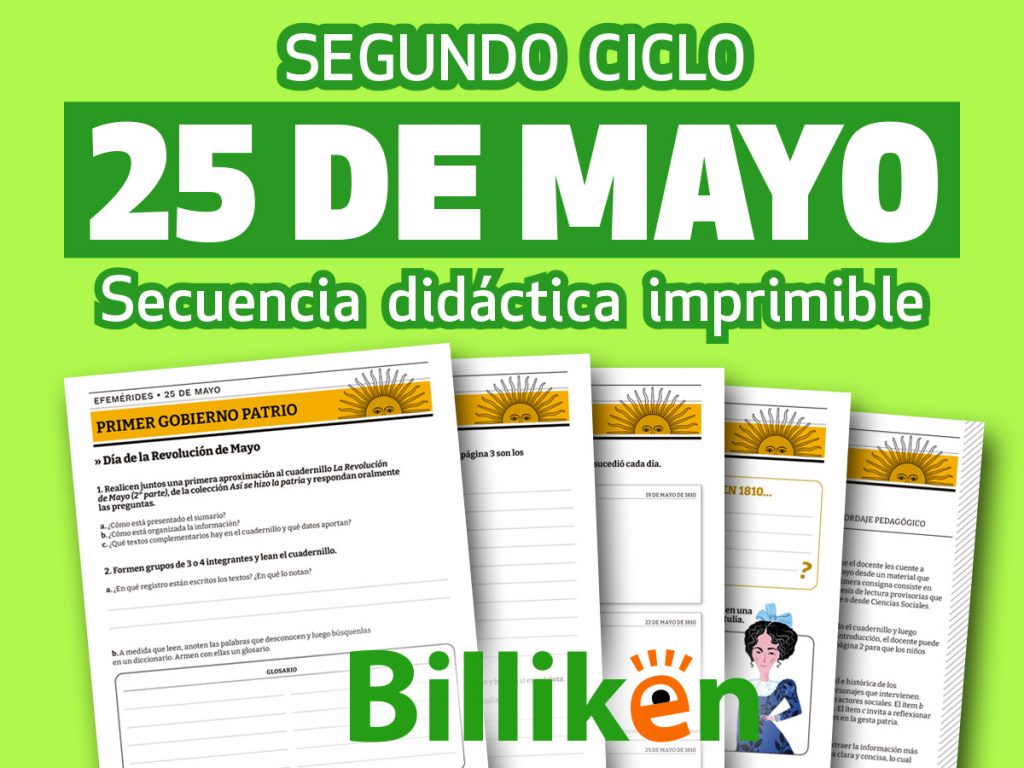 25 De Mayo: Secuencias Didácticas Imprimibles Listas Para Usar Con Tus ...