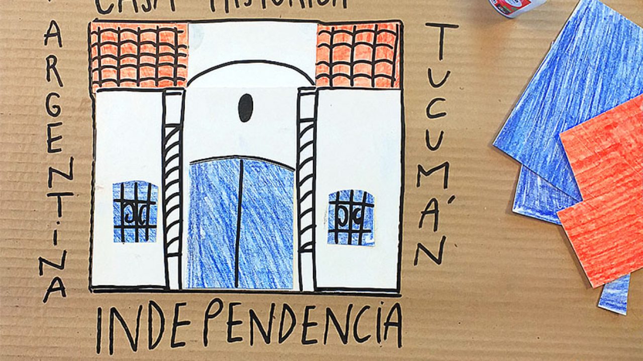 9 de julio: cómo hacer la Casa Histórica de Tucumán en collage con  materiales que tengas en casa - Billiken