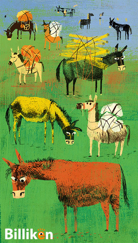Mulas de Tucumán, ilustradas por Javier Basile