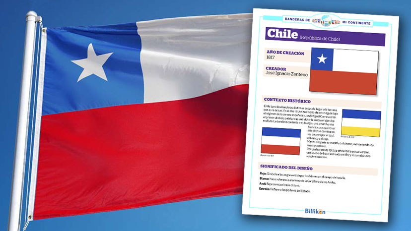 Bandera de Chile: historia, origen y significado - Billiken