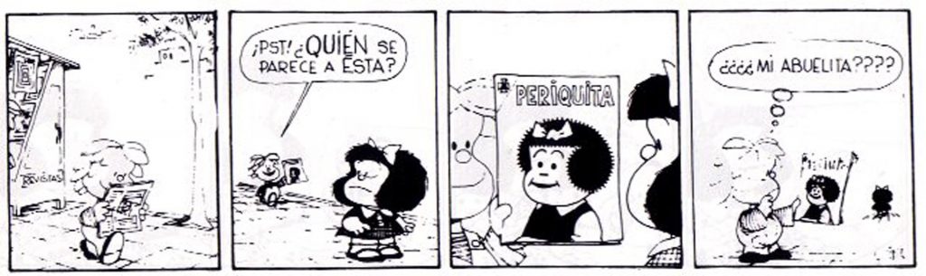 Periquita y Mafalda