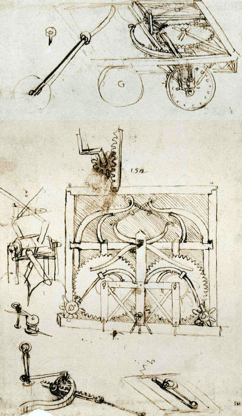 Automovil Leonardo Da Vinci