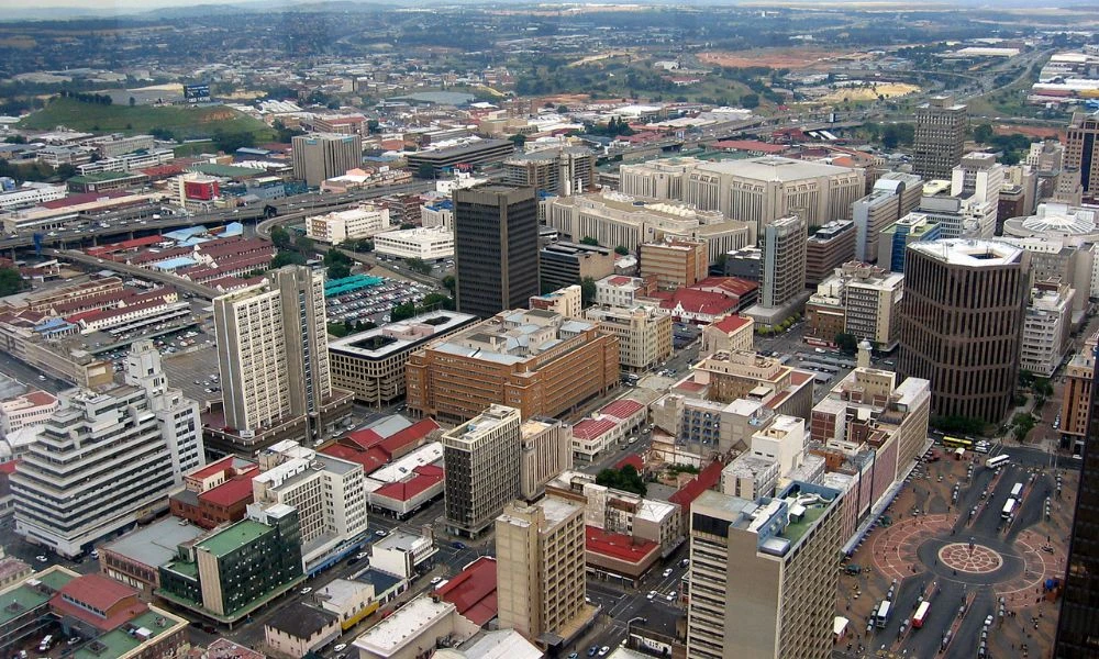 Vistas desde esta torre de África.