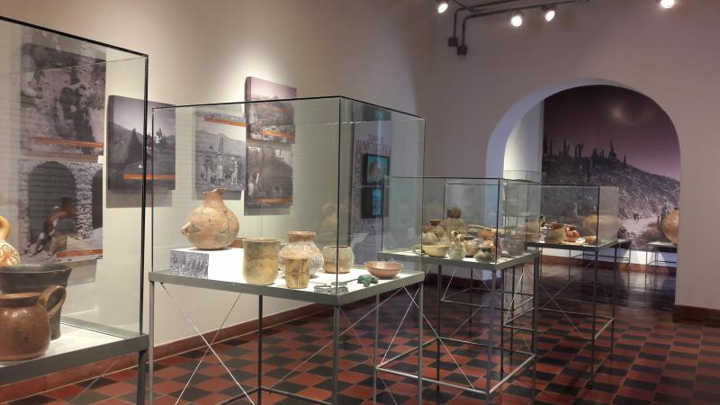 Interior del Museo Arqueológico Dr. Eduardo Casanova