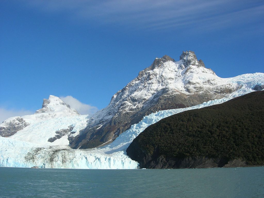 El glaciar Spegazzini 