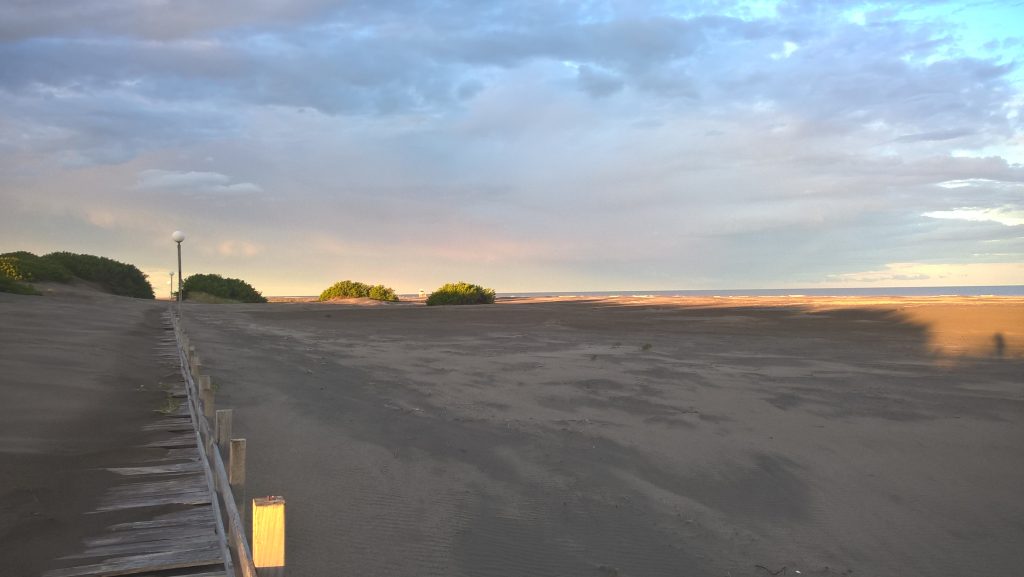 La chiquita, una de las playas mas solitarias de la provincia de Buenos Aires