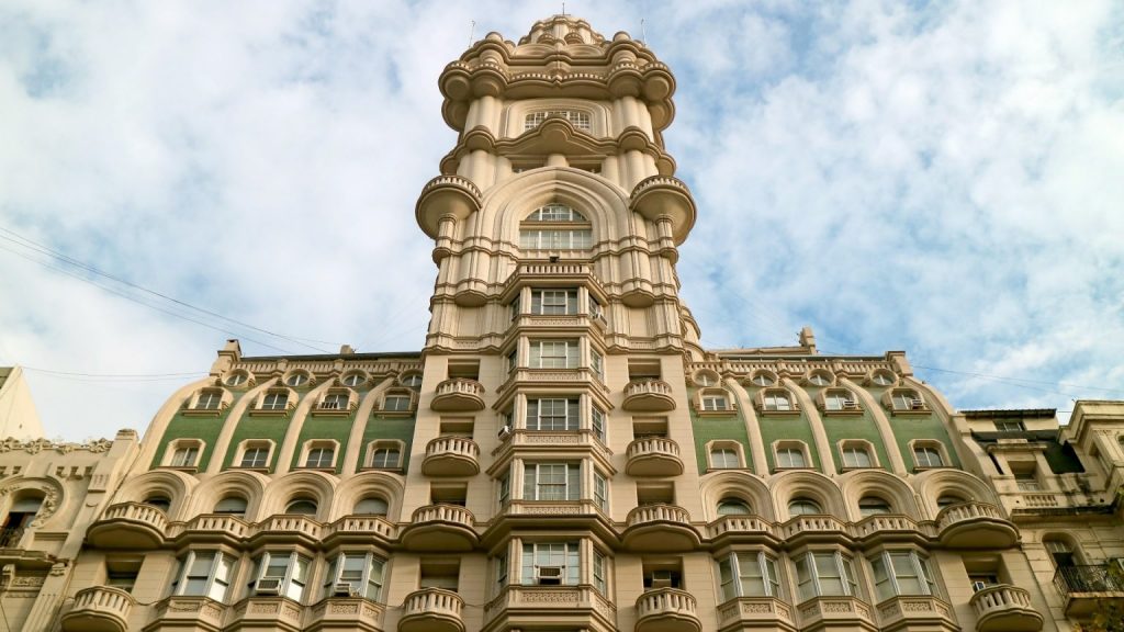 Uno de los edificios emblemáticos de la ciudad de Buenos Aires