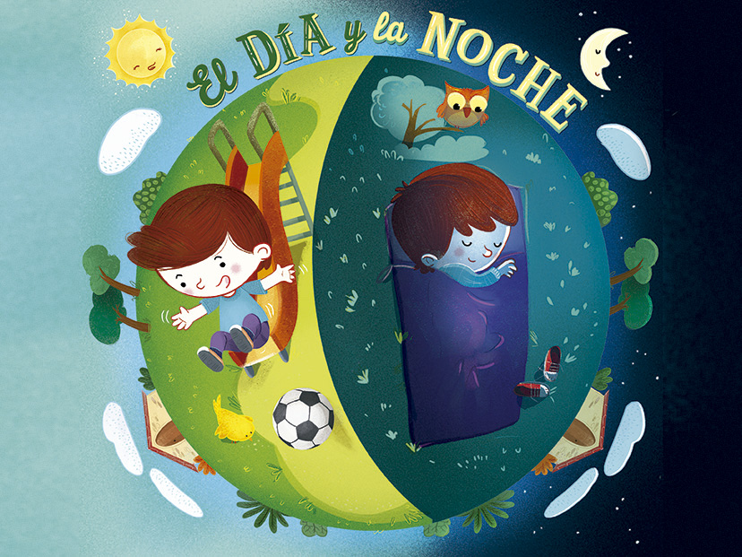 Para el Día de la Tierra compartimos un cuento para trabajar con los más chiquitos: “Día y noche”