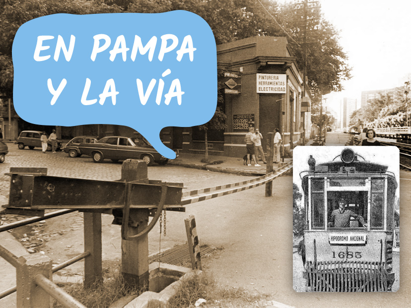 ¿Cuál es el origen de la frase "en Pampa y la vía"?