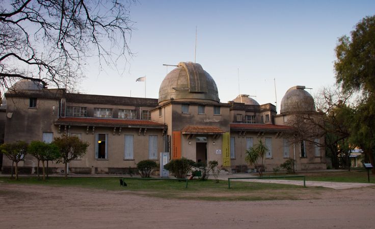 Fachada del Observatorio Astronómico de Córdoba en la actualidad.