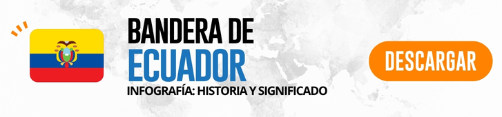 bandera de ecuador infografia historia origen significado