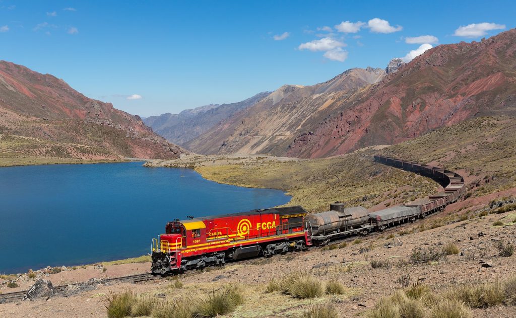 Ferrocarril Central del Perú.