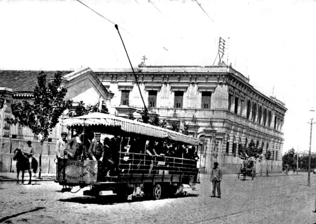 tranvía eléctrico La Plata