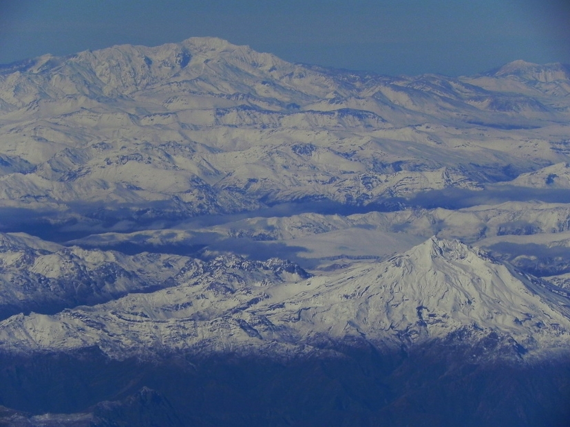 Volcán Domuyo, la montaña más alta de la Patagonia.