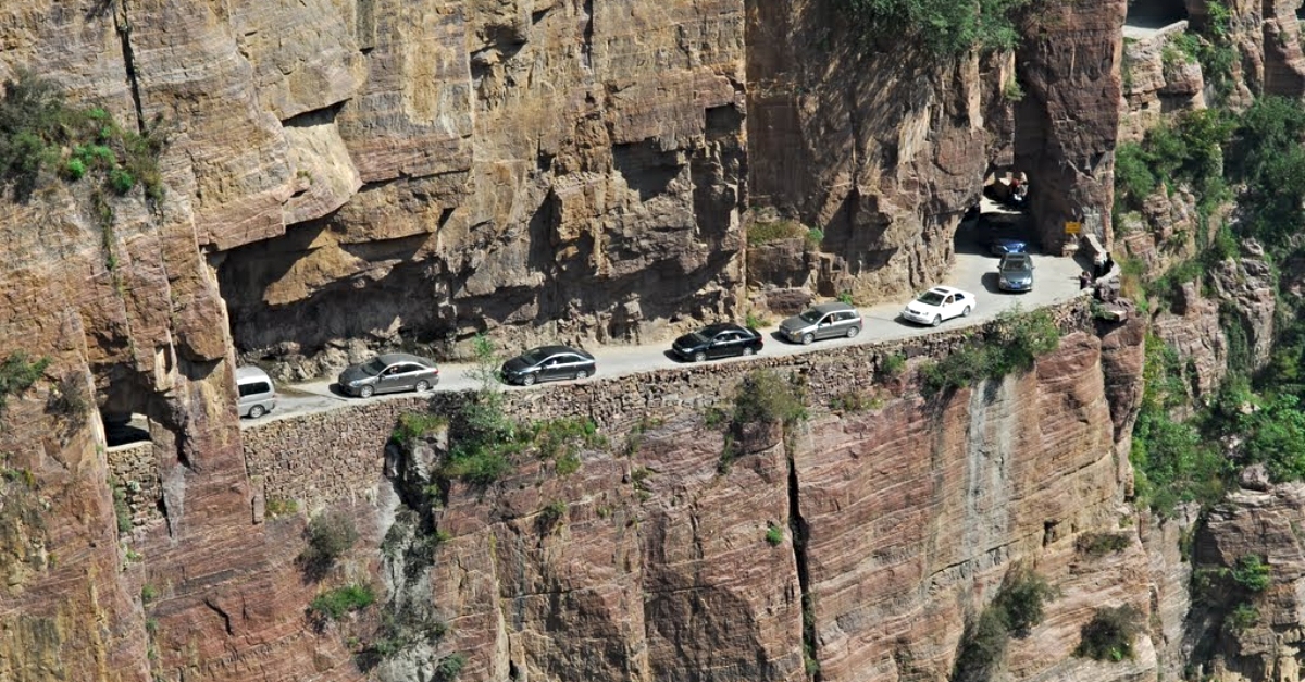 Curvas de carreteras que producen verdadero pánico