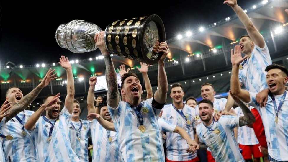 Lionel Messi jugó siete finales con la Selección Argentina