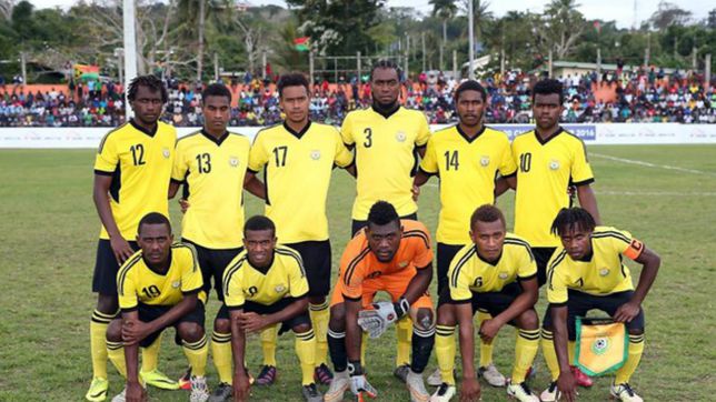 Selección de fútbol de Vanuatu.
