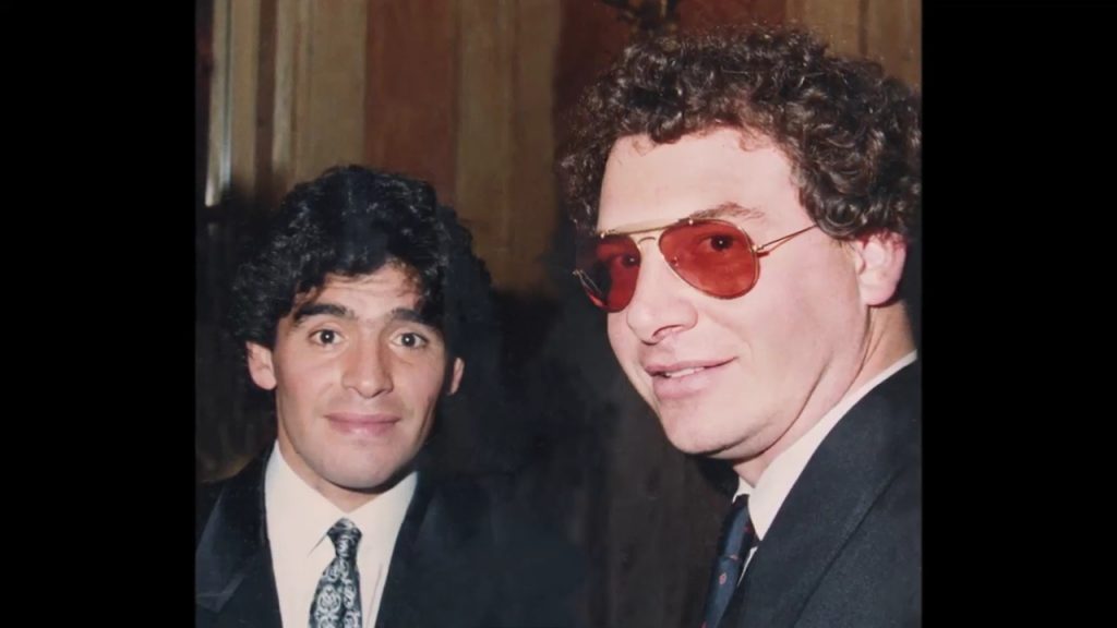 Emilio Scotto y Diego Maradona, en el viaje en moto más largo de la historia.