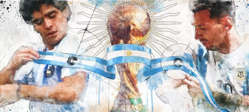 Arte mundialista: Un salteño ganó el concurso de la FIFA
