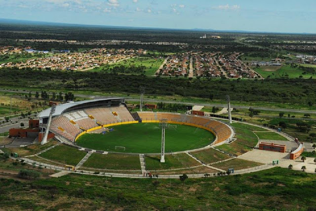 Estadio de fútbol en La Punta.