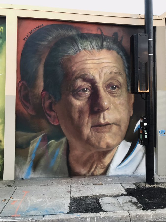 El mural de Favaloro en Miami
