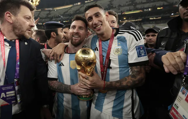 Messi y Di María hicieron historia en el Mundial de Qatar