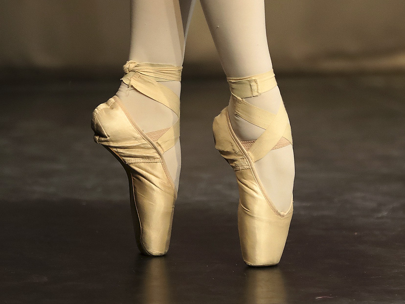 pies de bailarina de ballet