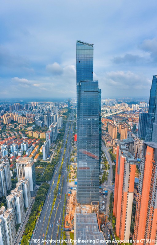 Torre en donde se encuentra la piletas más alta del mundo. 