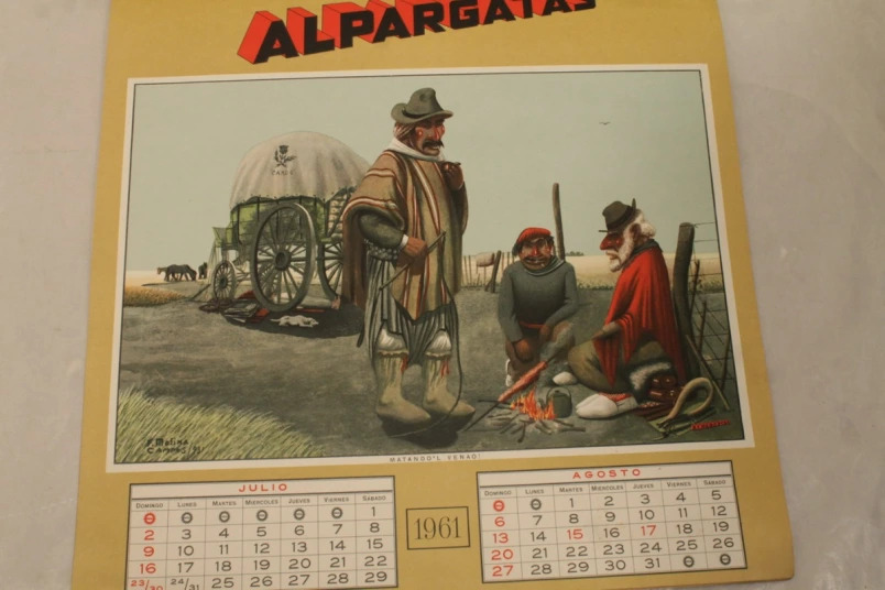Los famosos Almanaques de Alpargatas