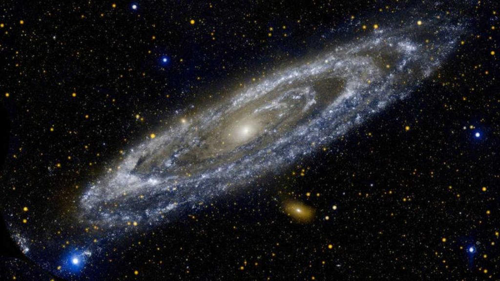 Imagen completa de la Vía Láctea. 
