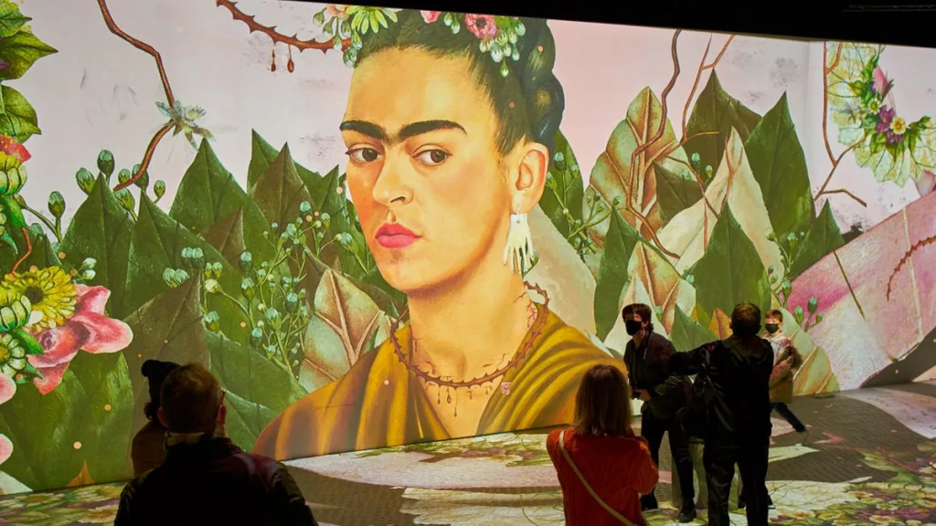 exposición multisensorial sobre Frida Kahlo en Buenos Aires