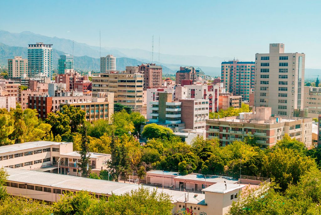 Imagen de Mendoza capital. 