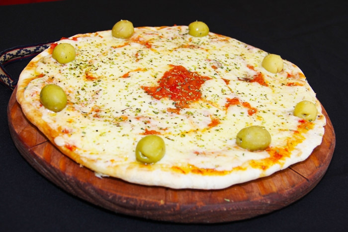 Pizza de Muzarella, la más elegida del país. 