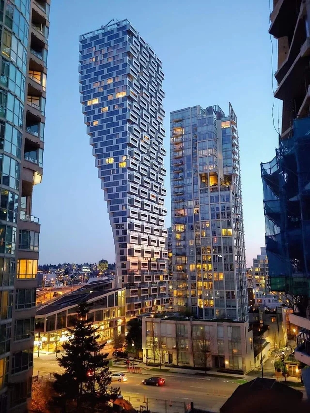 Edificio Vancouver House y su diseño particular. 
