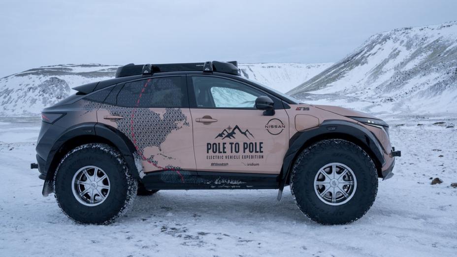 Vehículo con el que se buscará lograr el primer viaje en auto entre el Polo Norte y el Polo Sur. 