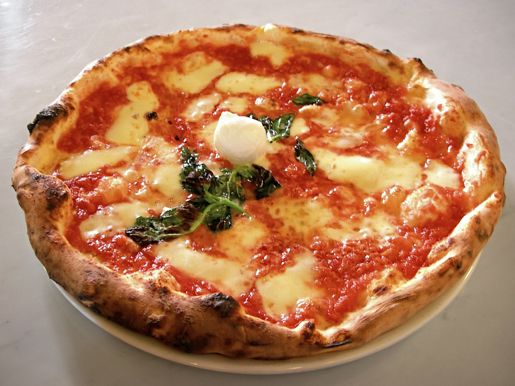 Margherita, la mejor pizza del mundo. 
