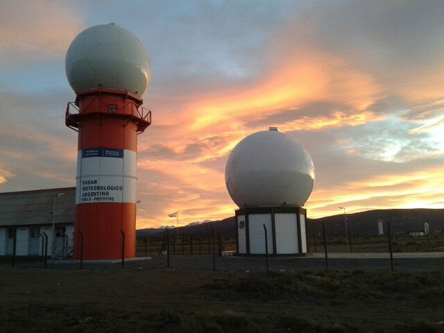 Radar del Servicio Meteorológico Nacional.