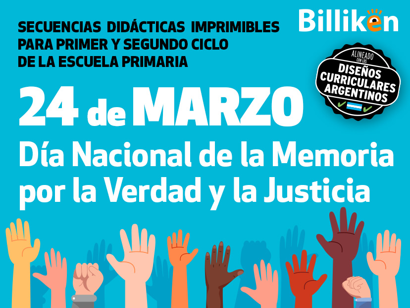 24 de marzo secuencias didacticas actividades para docentes Día de la Memoria Verdad justicia