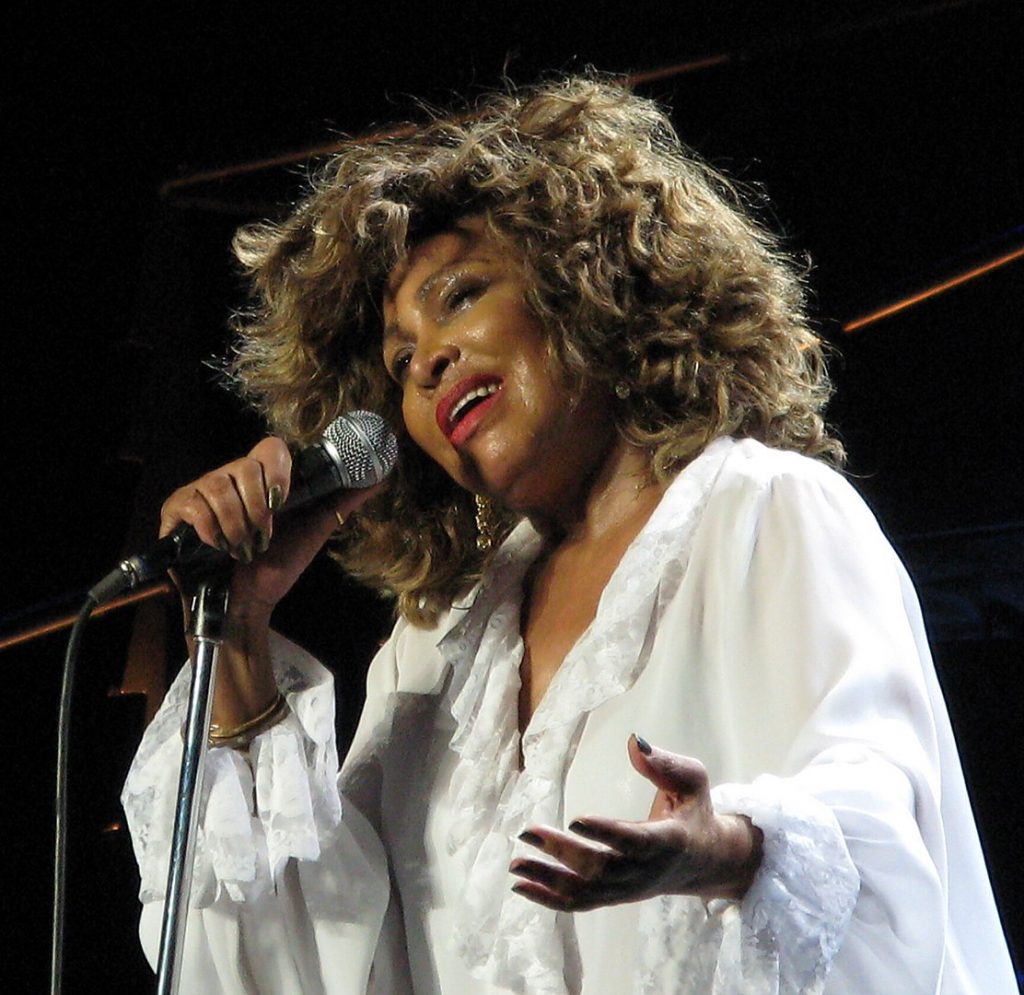 Tina Turner en el 50th Anniversary Tour de 2009.