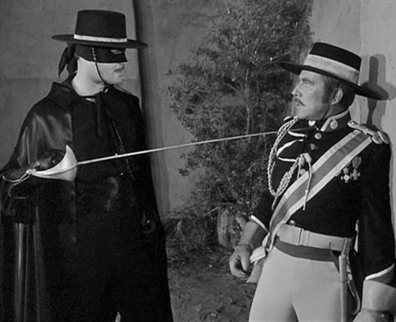 Una de las escenas de El Zorro. 