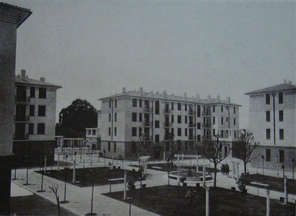 El Barrio Parque los Andes en 1930.