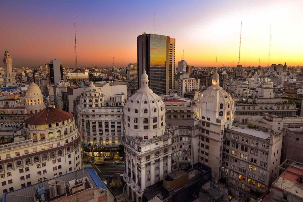 Panorama de la Ciudad de Buenos Aires. 