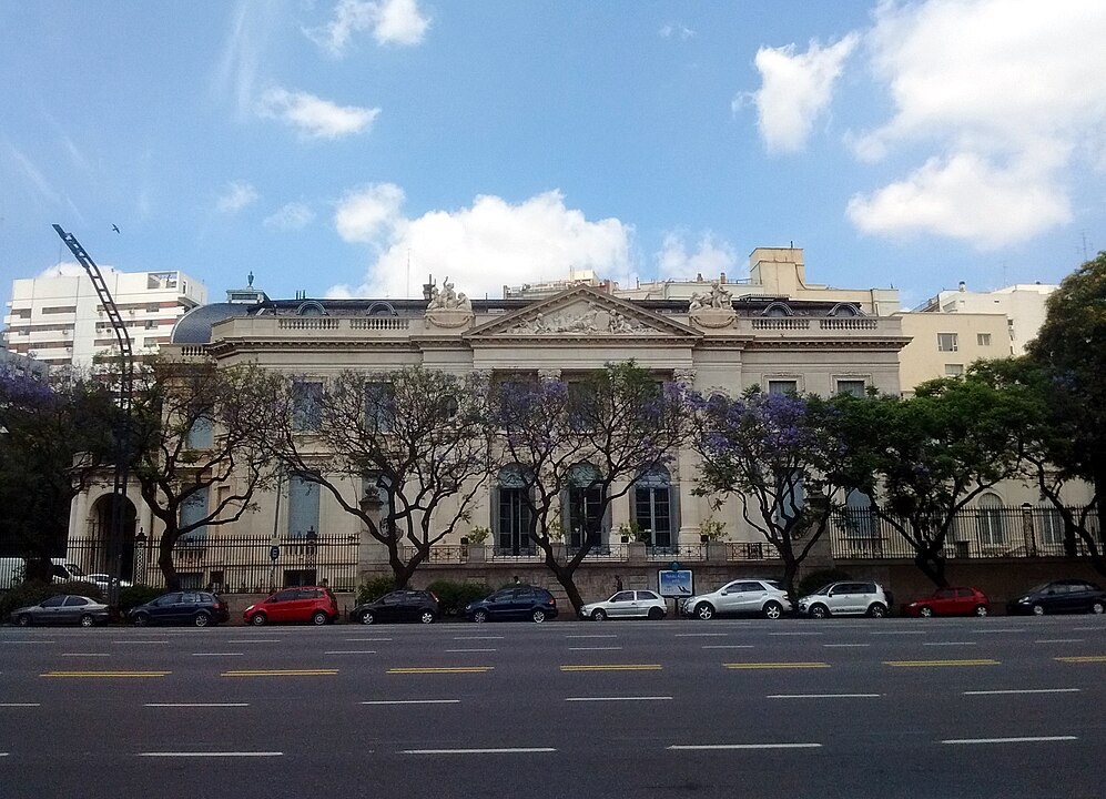 Vista actual del Palacio Errázuriz.