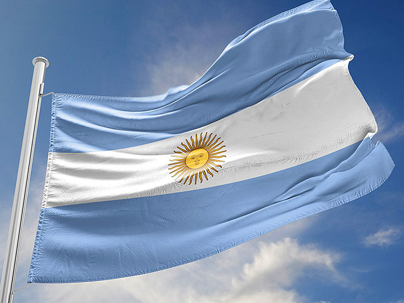La bandera argentina