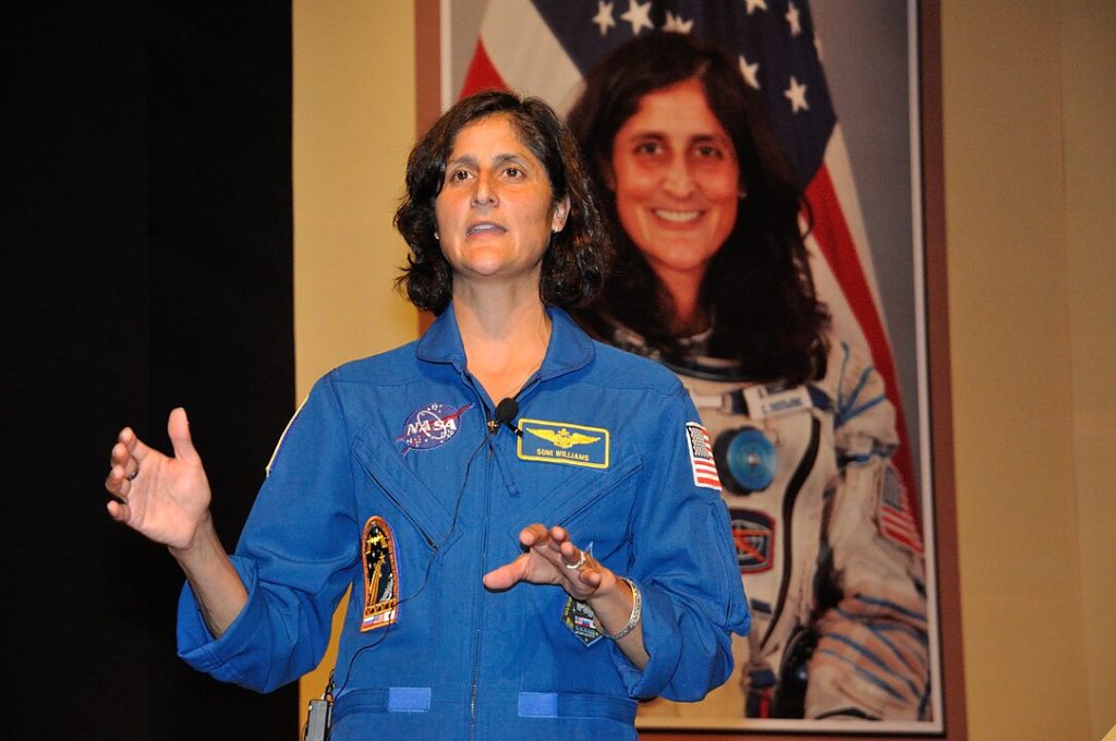 Sunita Williams recuerda su maratón en el espacio. 
