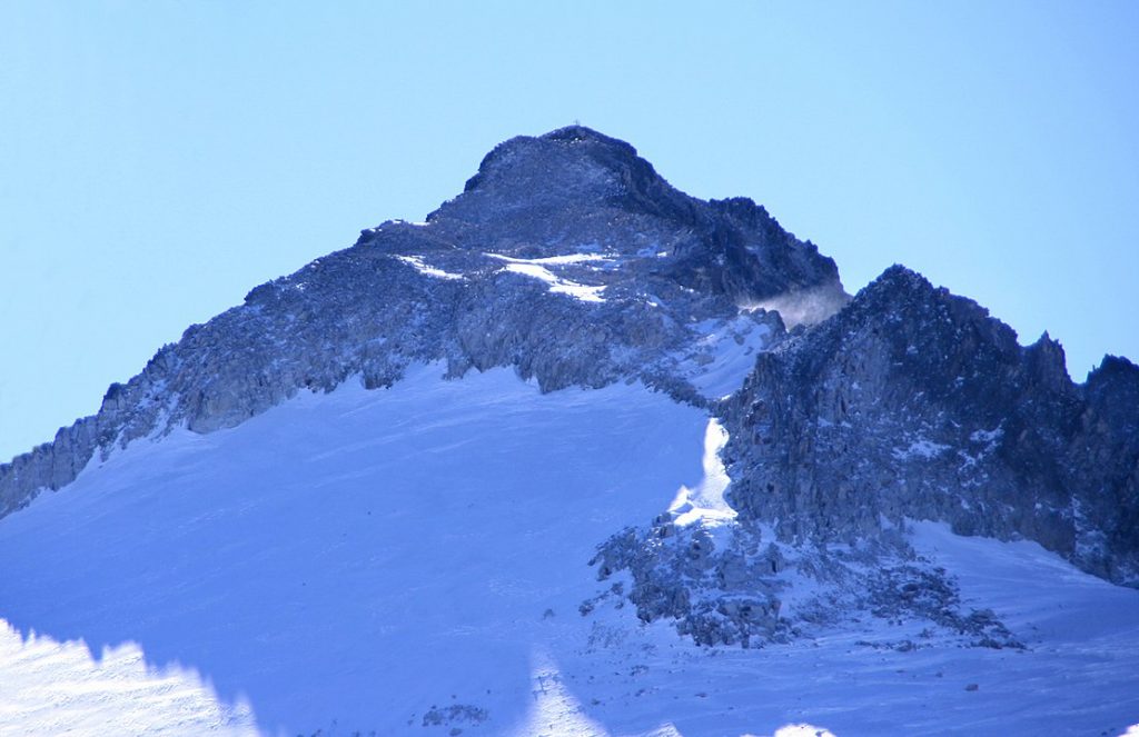Glaciar del Aneto, uno de los glaciares Pirineos. 