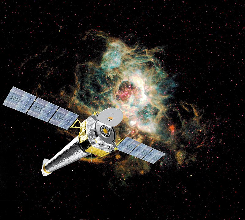 El Observatorio de rayos X Chandra de la NASA.