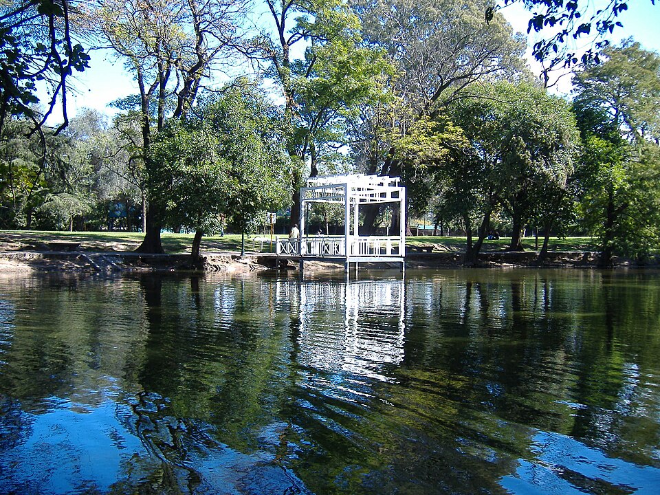 Parque Sarmiento de la ciudad de Córdoba. 