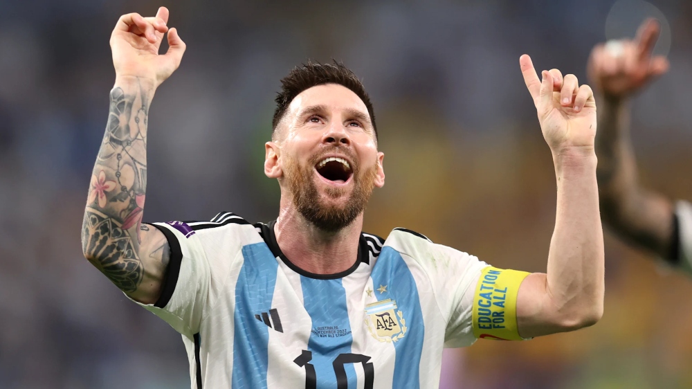 Lionel Messi en Qatar 2022.