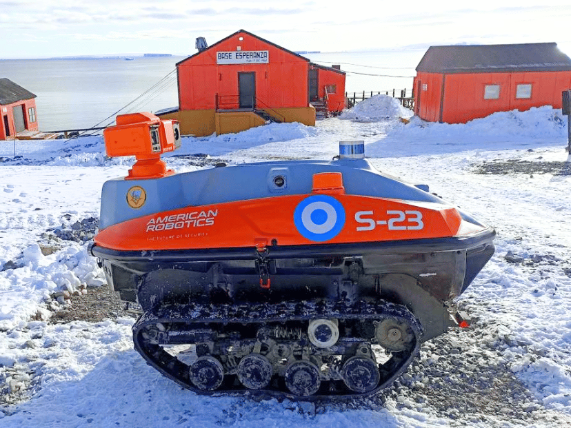 skúa el robot argentino en la base marambio en la antártida